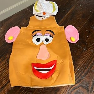 Mrs potato head - little girls costume size small 4-6.
